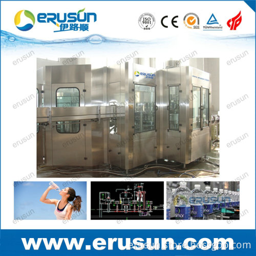 Mineralized Water Filling Machine in 300ml-1500ml PE Flat Bottle